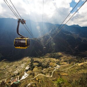 Combo trọn gói: Vé cáp treo + tàu Mường Hoa + Tàu leo đỉnh khứ hồi