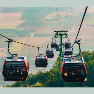 Vé Cáp Treo Chùa Hang khứ hồi