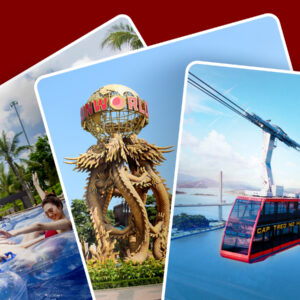 Combo 3 trong 1: Gồm 3 công viên Sun World Hạ Long